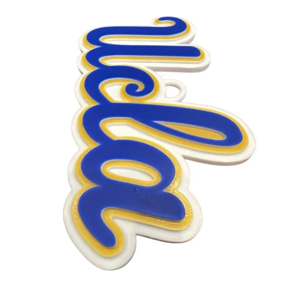 UCLA Pendant Oversized Chain Wall Décor Collegiate Bruins Fan Gift Dorm Room